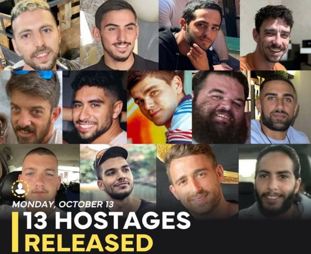 Hamas releases all living hostages, ending two-year captivity since October 7 attack