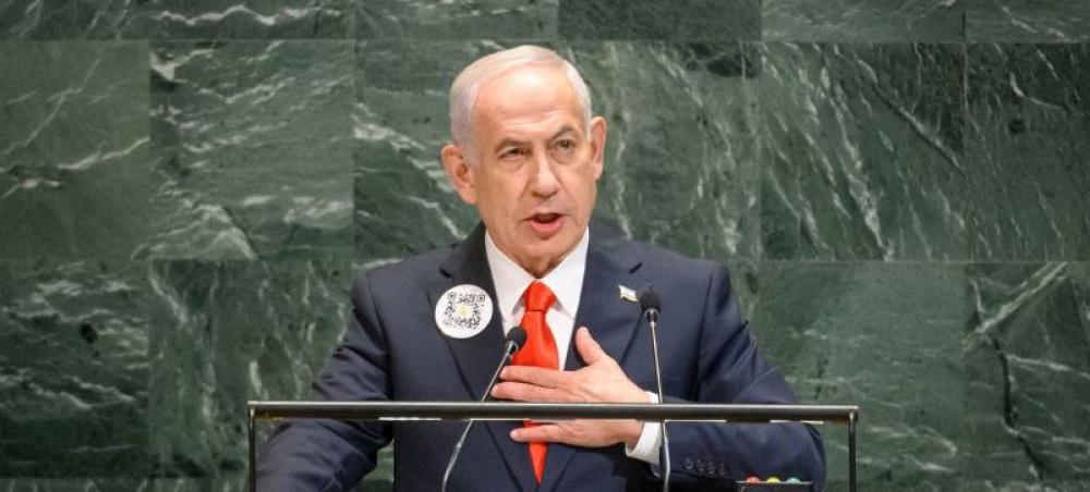 Israeli PM Netanyahu denounces moves to recognise Palestinian state at UNGA 