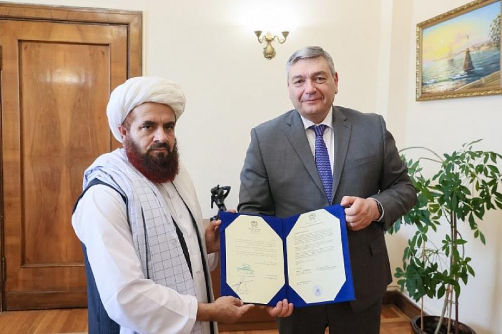 Russia becomes first nation to officially recognise Taliban-run government in Afghanistan