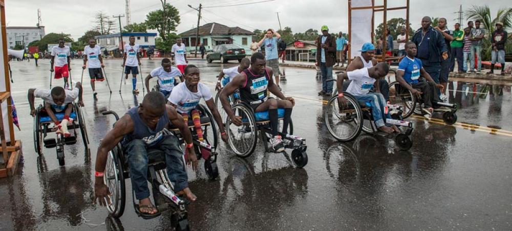 Lace up and join the UN to help win #TheHumanRace against climate change