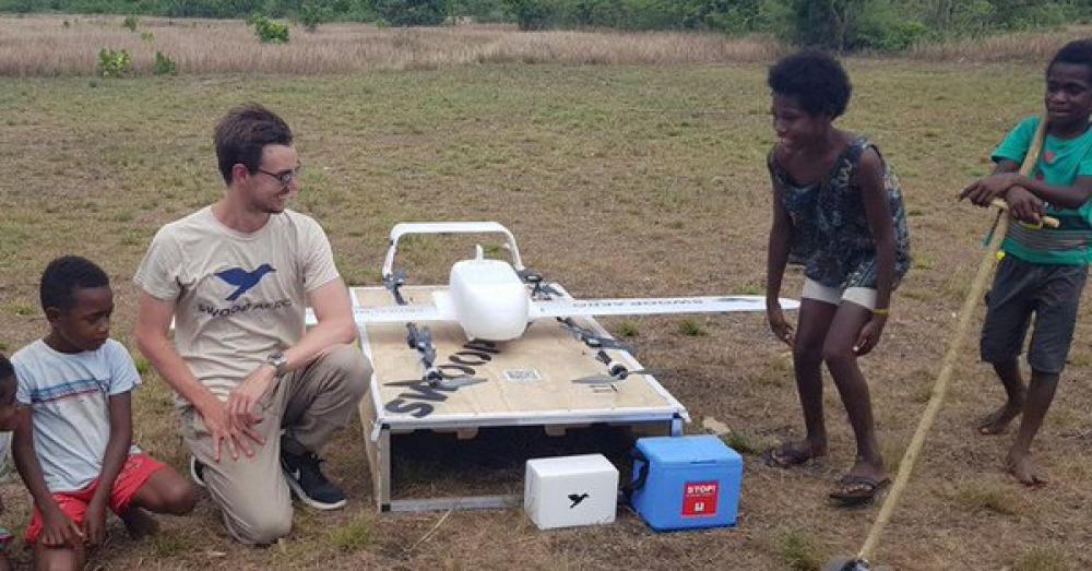 One small flight for a drone, one &lsquo;big leap&rsquo; for global health
