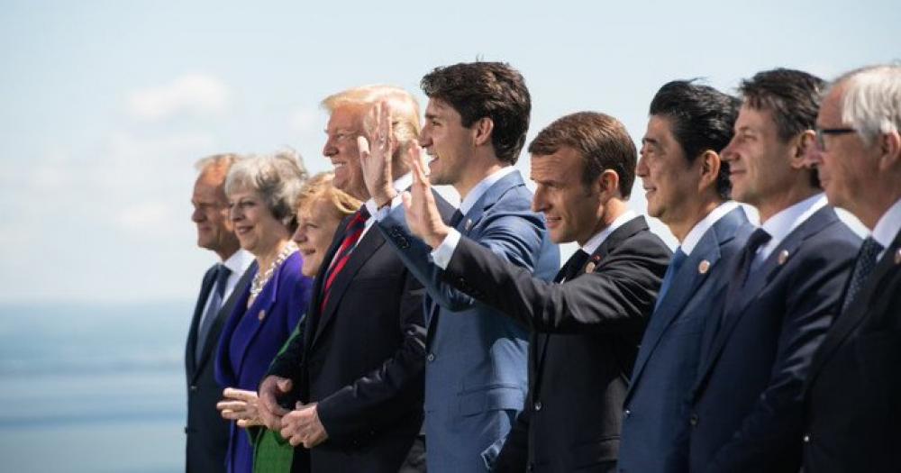 Almost 20 people detained during protests near G7 summit in France