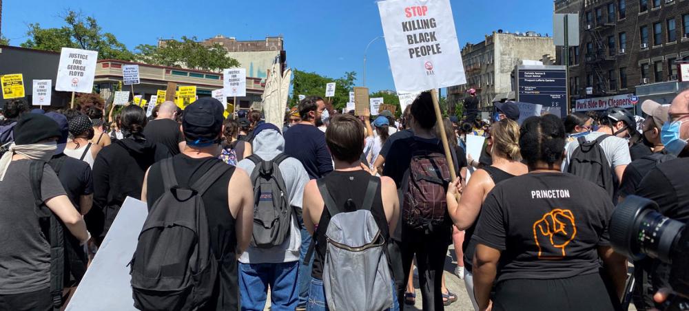 UN appeals for restraint, &lsquo;social cohesion&rsquo; as protests across the US continue