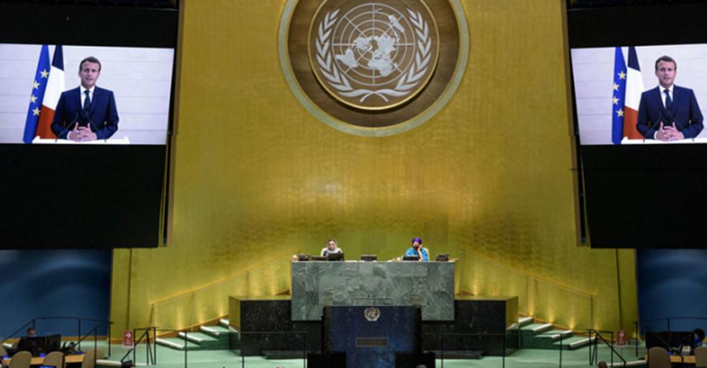 COVID-19 pandemic should be &lsquo;shock&rsquo; to UN, revive multilateral order, France&rsquo;s Macron tells world leaders