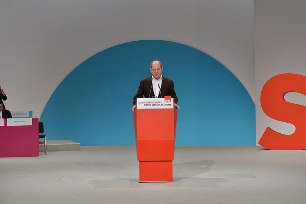 German federal poll: Social Democrats&rsquo; Scholz declares victory 