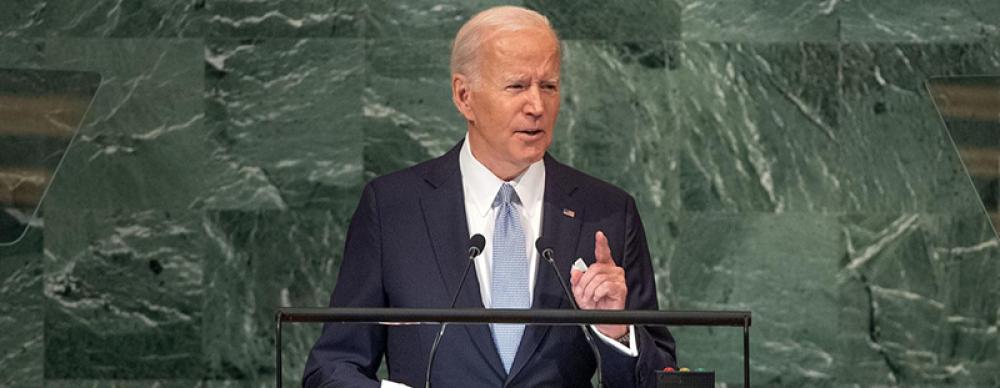 Biden denounces Russia&rsquo;s &lsquo;shameless violation&rsquo; of UN Charter, urges world to stand with Ukraine