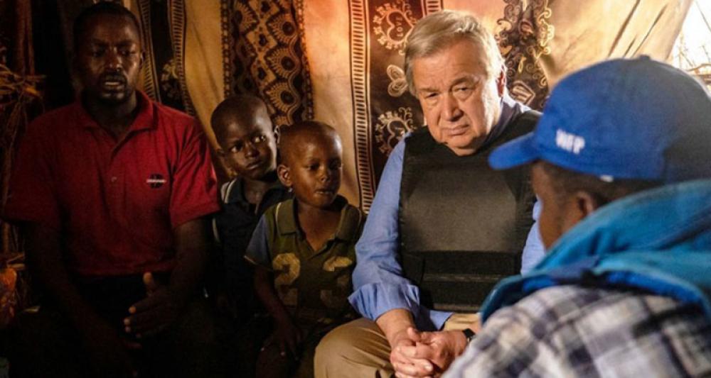 In Mogadishu, UN chief urges &lsquo;massive international support&rsquo; for Somalia
