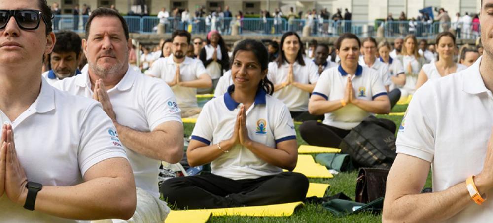 In a dangerous and divided world, yoga yields &lsquo;precious&rsquo; benefits