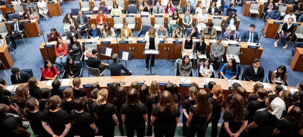 &lsquo;Peace begins with you&rsquo;, youth activist tells UN forum