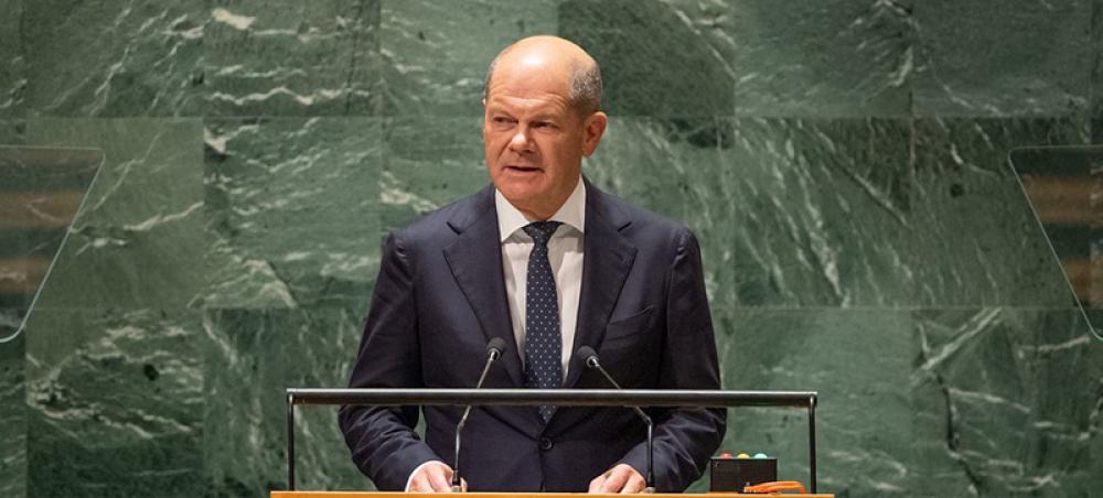 Courage needed to mend today&rsquo;s global rifts, German leader tells UN Assembly