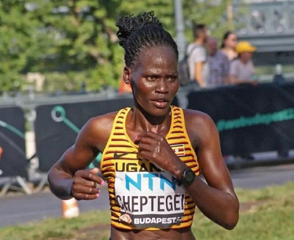 Olympian Rebecca Cheptegei