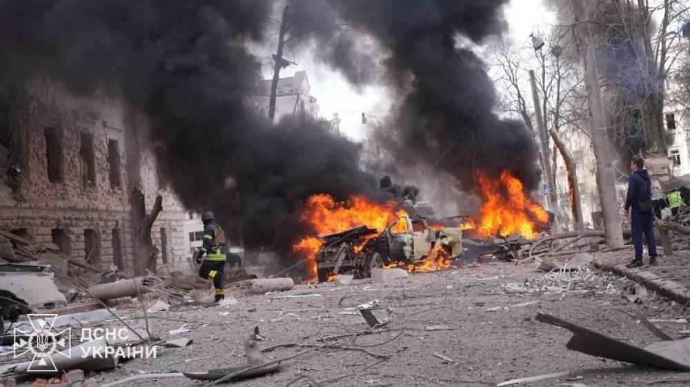 Ukraine: 31 die after Russian ballistic missile strikes Sumy, claims Zelenskyy