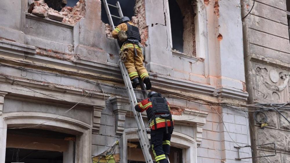 Ukraine: Russian drone attack targets kindergarten in Kharkiv, one dead
