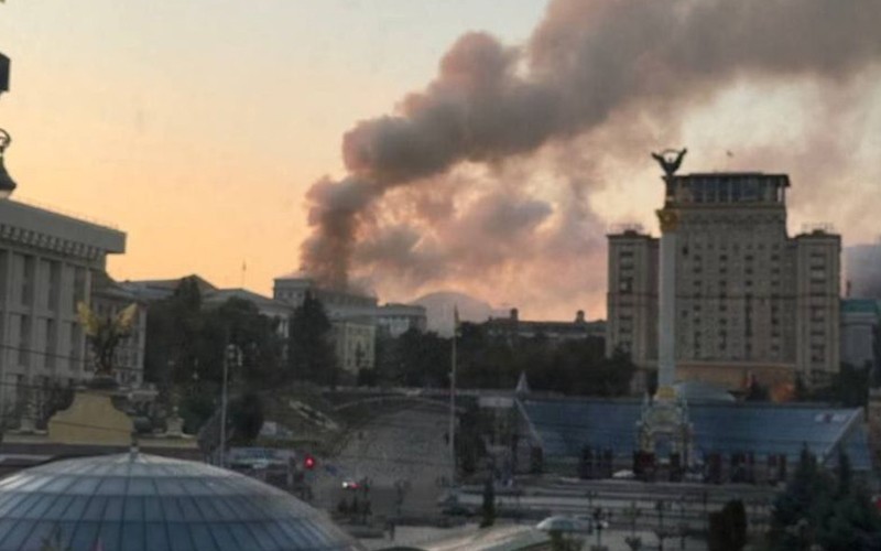 Fresh Russian strikes kill at least four in Ukraine, set Kyiv government building ablaze