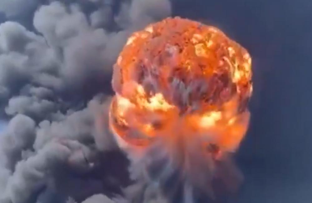 Huge explosion rocks Chinese workshop in Gaomi city