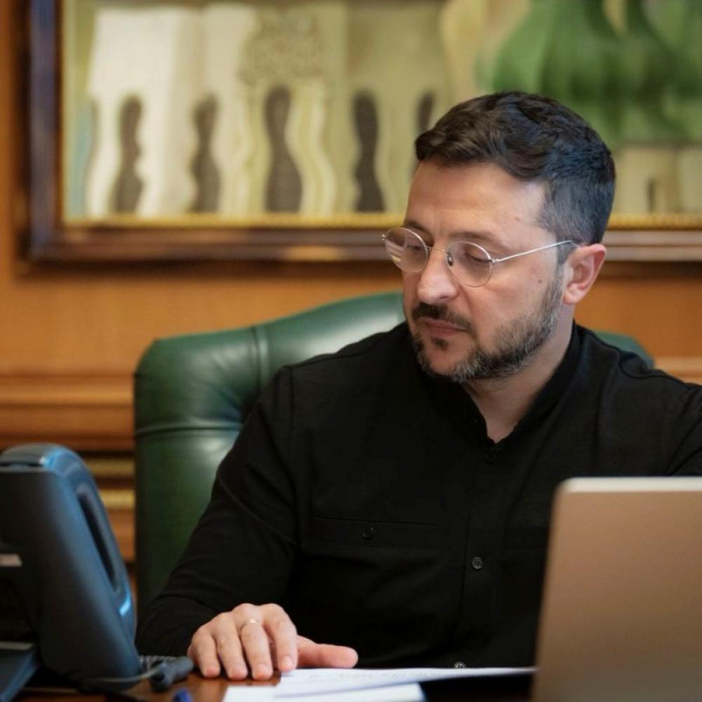 Volodymyr Zelenskyy says Russia must end war it started