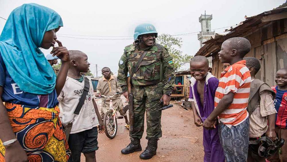 Central African Republic&rsquo;s message to UN: &lsquo;The only thing we want is peace&rsquo;