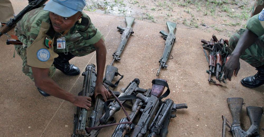 Half of all violent deaths involve small arms and light weapons