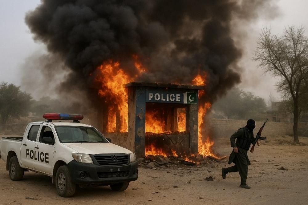 Terrorists attack police training school in Pakistan, seven officers killed