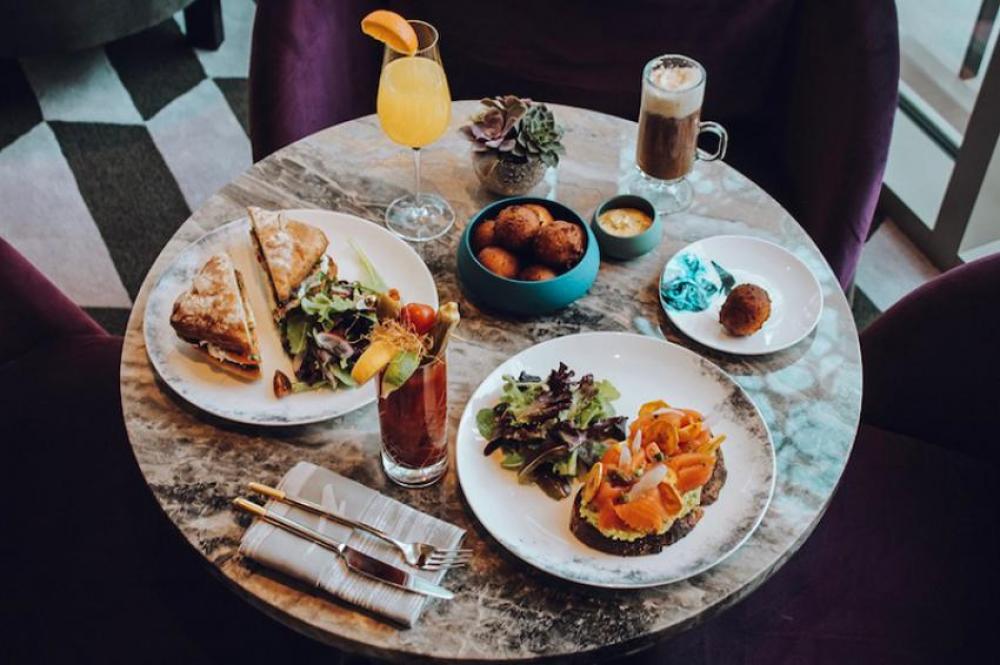 Food, glorious food served by Shanghai Terrace.